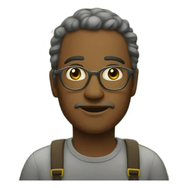 Poem of village sticker