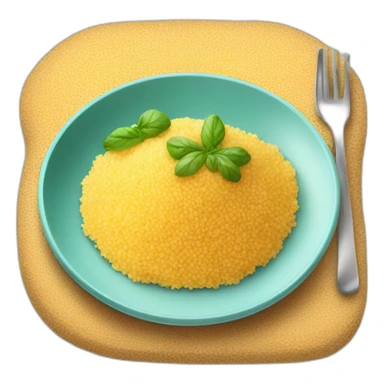 Meal of couscous sticker