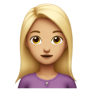 Girl being petty sticker