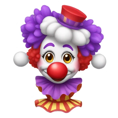 pomni the clown from TADC sticker