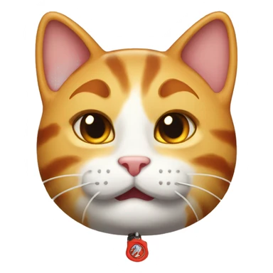 fire fighter cheese cat sticker