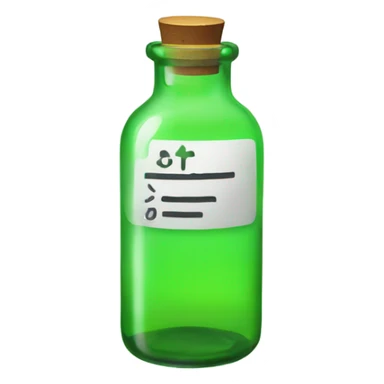The Substance Neon Green Vial sticker