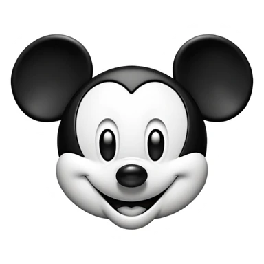 Mickey Mouse Face (From Disney) sticker