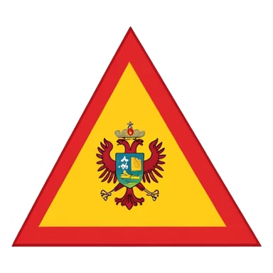 Sicilian flag sticker