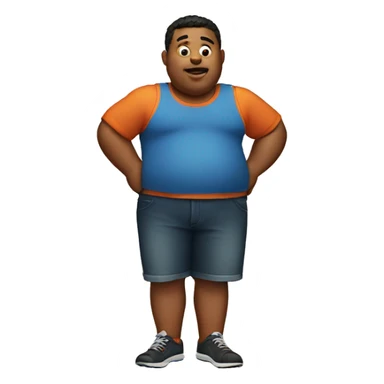  a fat boy sticker