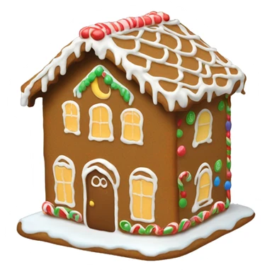 Gingerbread ྀིྀི house  sticker