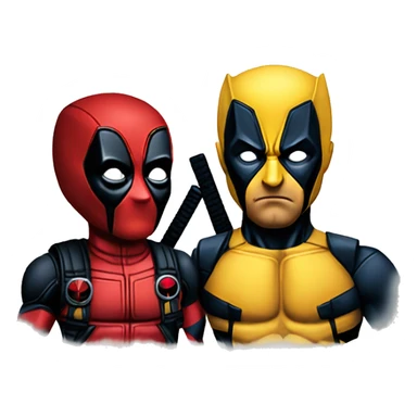 Deadpool and wolverine sticker
