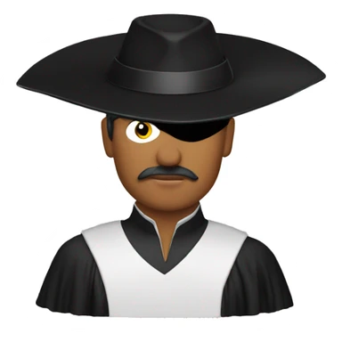 Zorro estudiando sticker