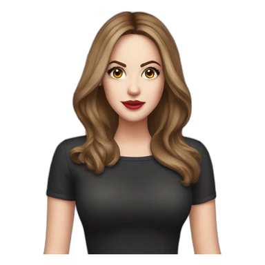 Elizabeth gillies sticker