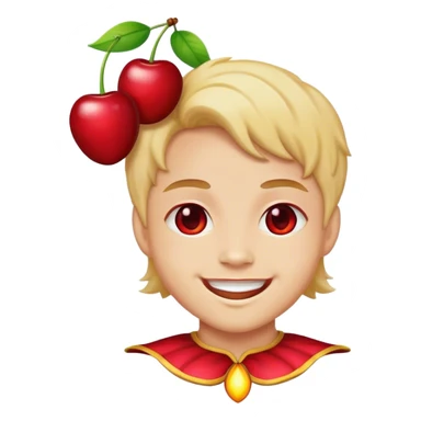 happy cherrie sticker