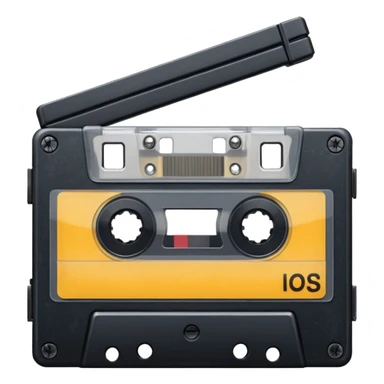 casette tape sticker