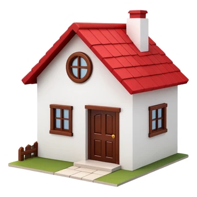 can u do simple house 3d image for my video  sticker