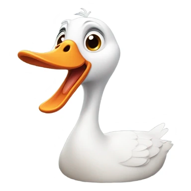 Silly goose  sticker