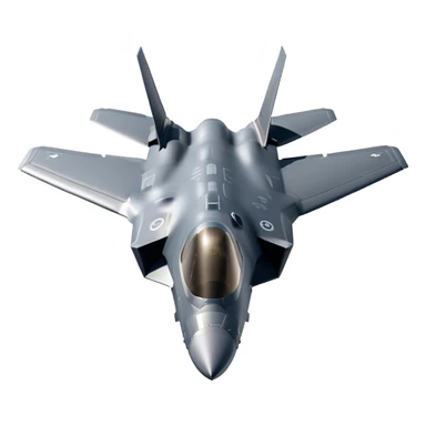 F-35 Lightning II - Lockheed Martin (Model Year: 2022) (Iconic colour: Stealth gray) sticker