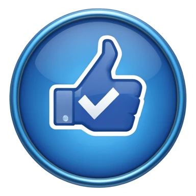 Facebook Verified blue tick sticker