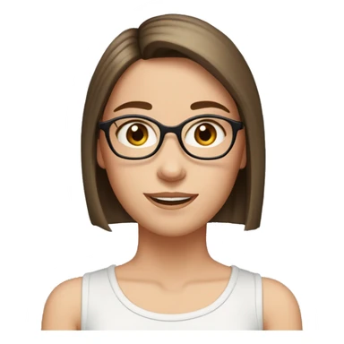 trio-girls-best-friends short hair under ear above neck, big rectanglular glasses, skin a bit brown another is the middle length, has a bit of volume, skin a bit brown, another is tallest, longest straight hair and pale skin with braces, round oval glaa  sticker