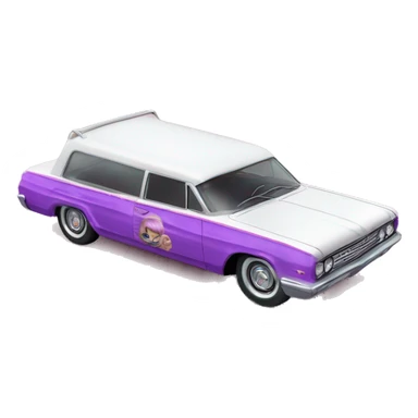 Haunted Barbie dreamCamper  1963 Oldsmobile Jetfire  sticker