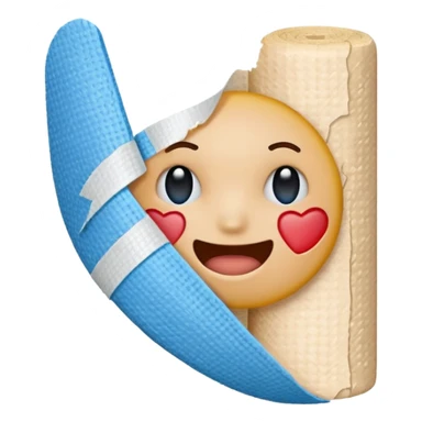 A Facebook verified logo bandage blue check Mark emoji sticker