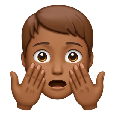 i want an emoji like this one 🫂 to be crying sticker