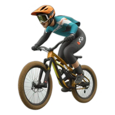 Downhill-mtb sticker