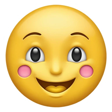 winking emoji with large LoL letters sticker