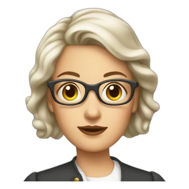 Madame Demers sticker