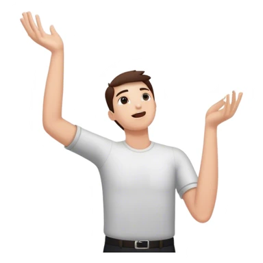 Raining money sticker