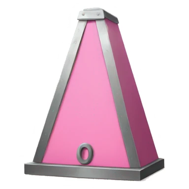 Pink guillotine sticker