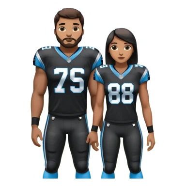 Panthers nfl team sticker