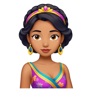 Disney asha from wish sticker