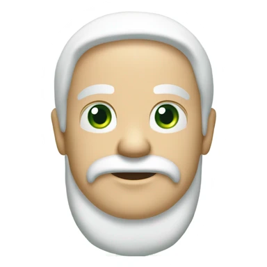 Santa wearing green t-shirt. The t-shirt the letters ‘Greenwich Health’ written in white letters  sticker