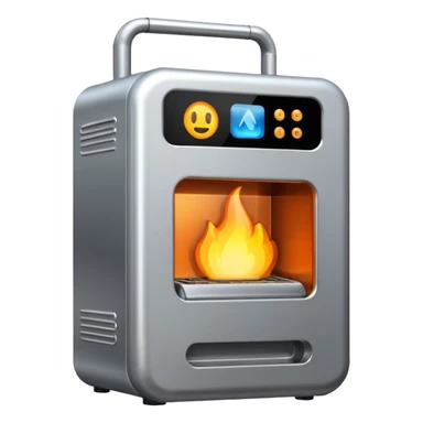 warming machine sticker