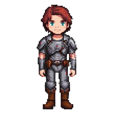 Garrett Garrison character from Minecraft movie sticker