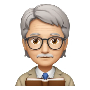 The wise librarian sticker