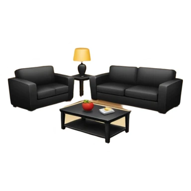 Floor living room sticker