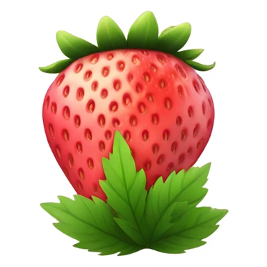 Pinke Erdbeere  sticker