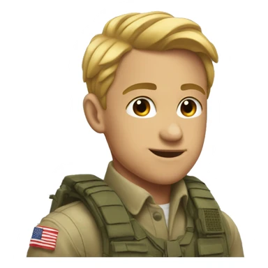 I want emoji the soldier boy from  the boys  sticker