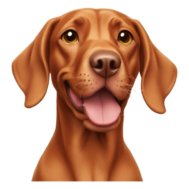 Vizsla dog happy sticker