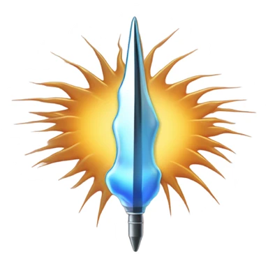 needle with heat coming off sticker