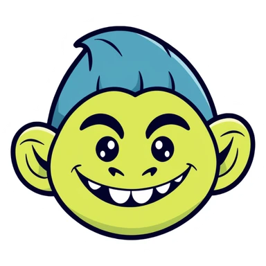 phonk troll face sticker