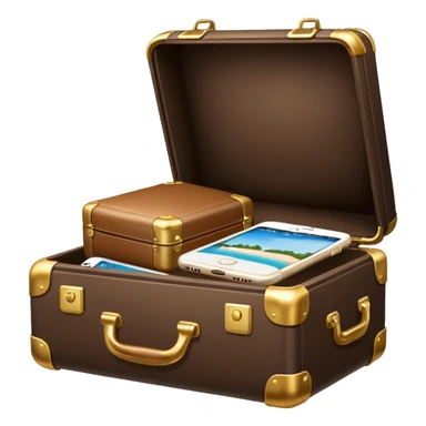 luxury travel items sticker