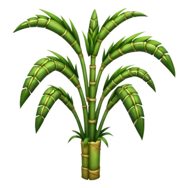 Sugar cane plant emoji sticker