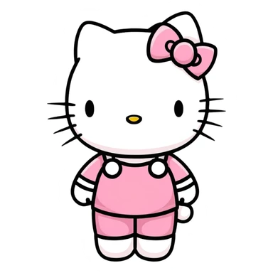 hello kitty  sticker