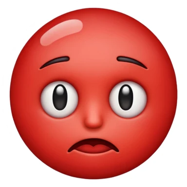 Emoji choking themselves out sticker