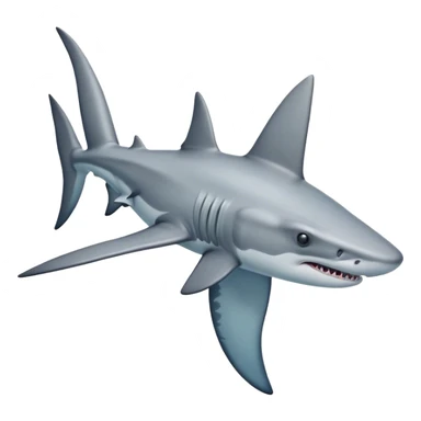 Hammerhead shark sticker