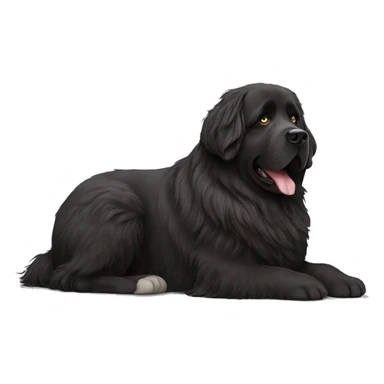 newfoundland dog sticker