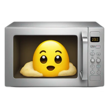 microwaved peep sticker