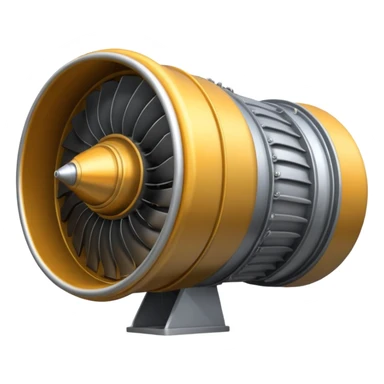 B737 Jet Engine sticker