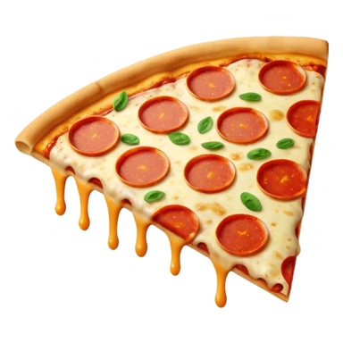 Pizza eating pizza  sticker
