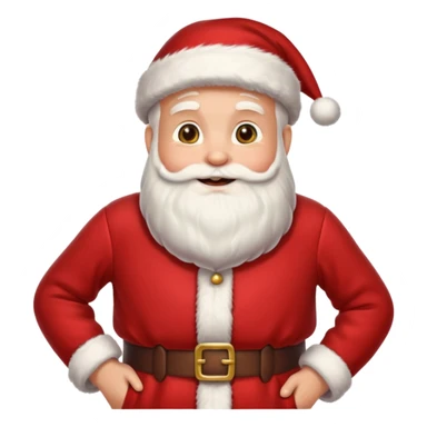 santa claus sticker